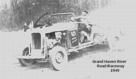 Grand Haven River Road Raceway - 1949 Photo From Jerry